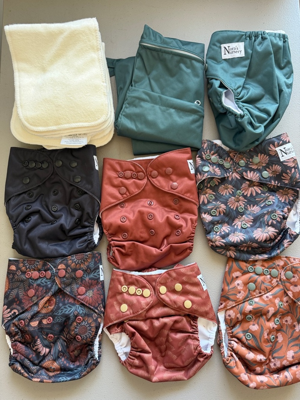 Nora’s Nursery Reusable Diapers